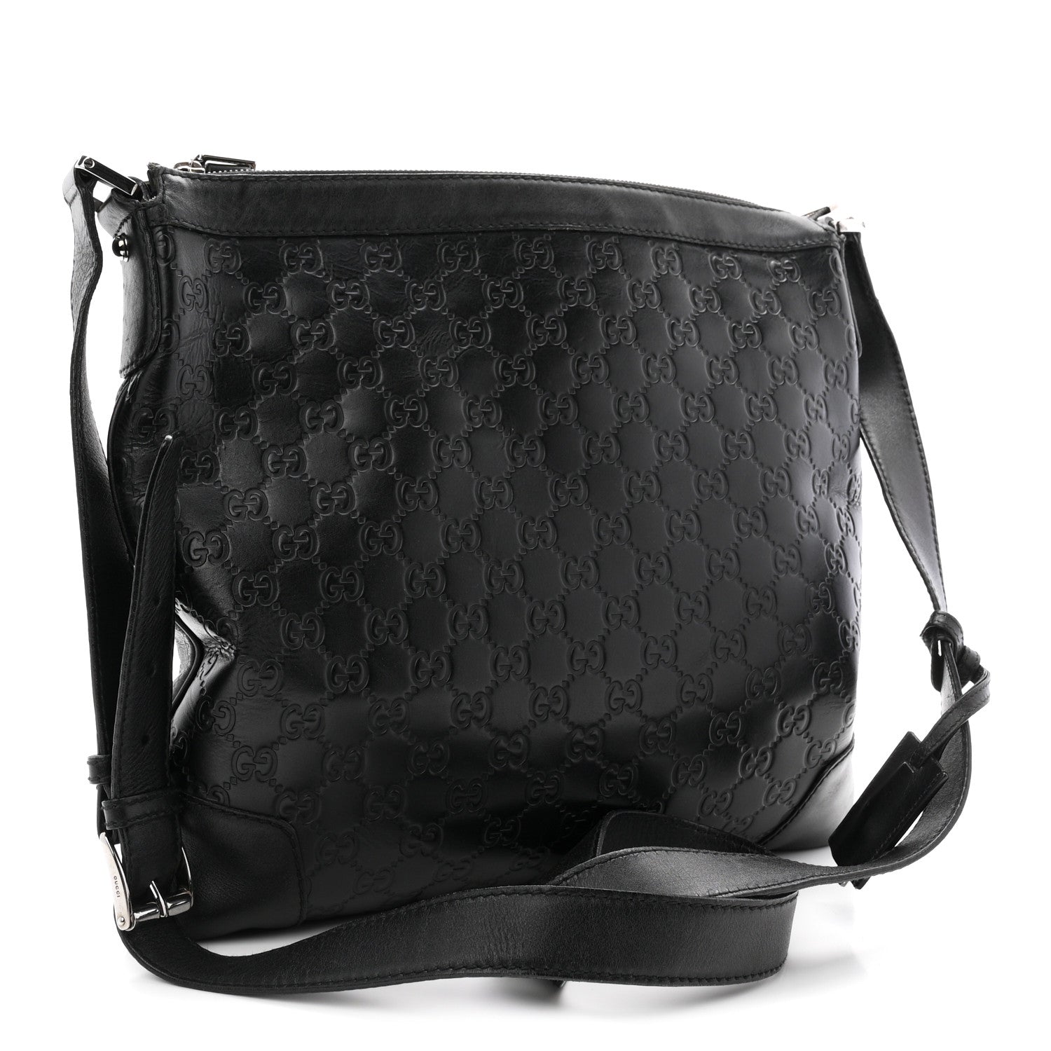 Guccissima GG Messenger Bag Black
