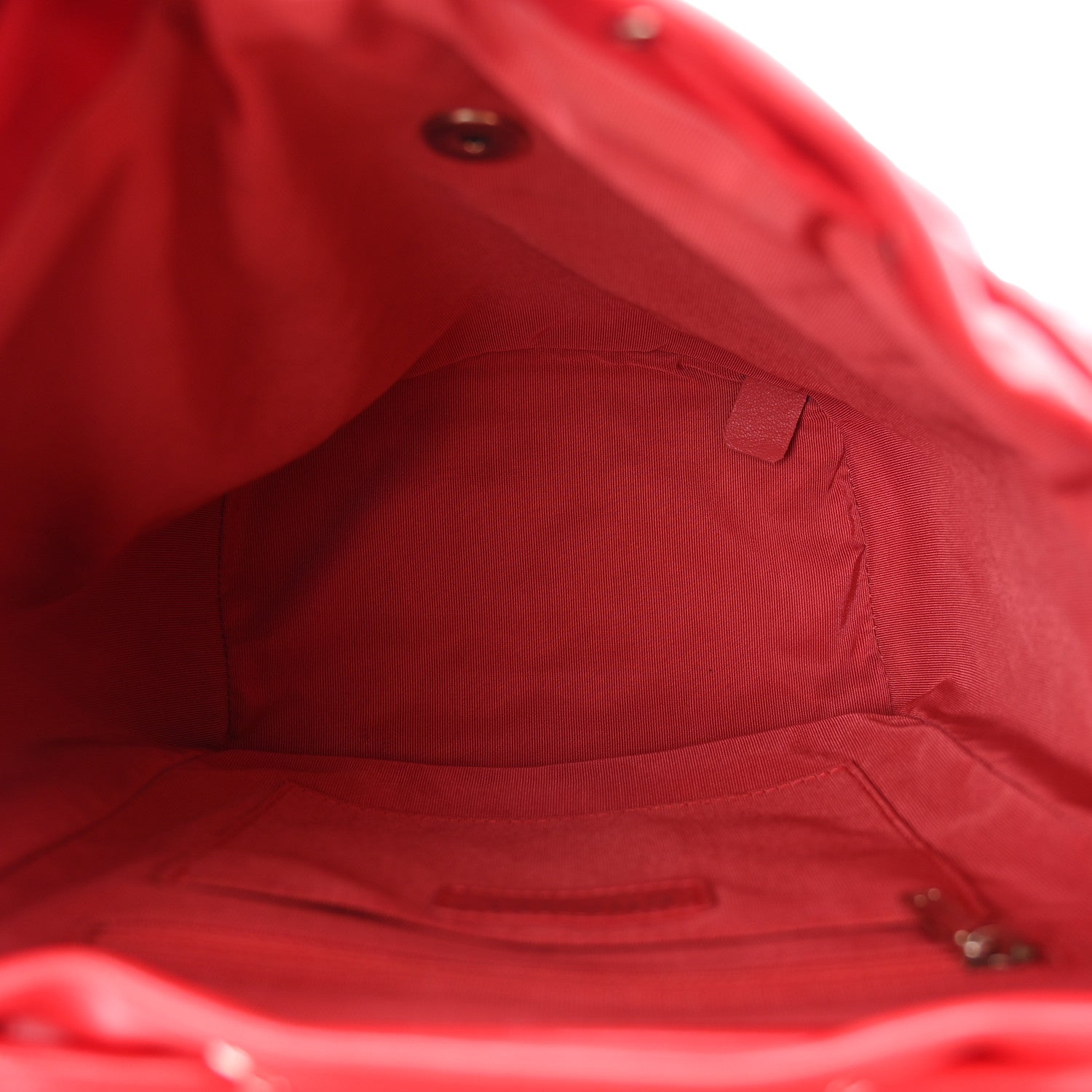 Lambskin Quilted Small Urban Spirit Backpack Red