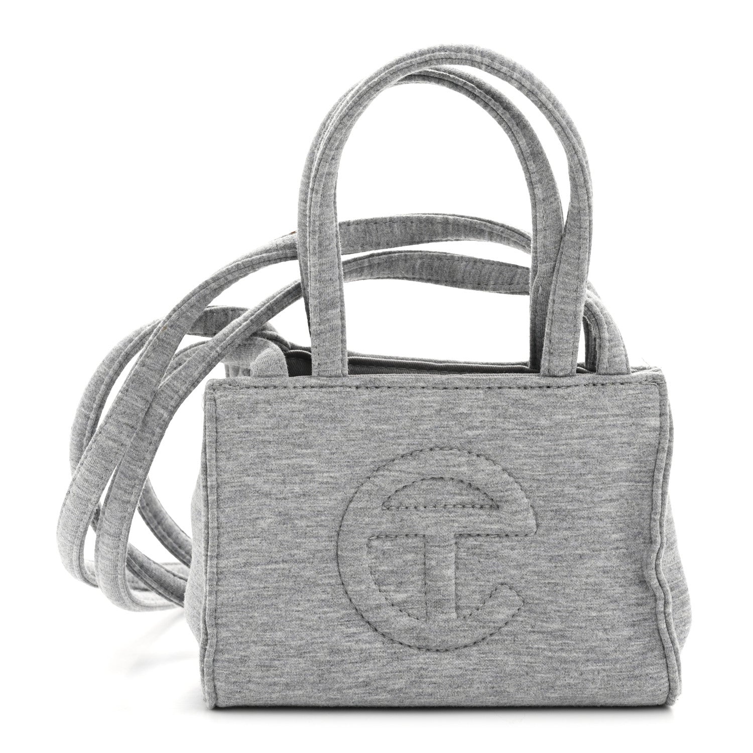 X UGG Fleece Small Shopping Bag Heather Grey