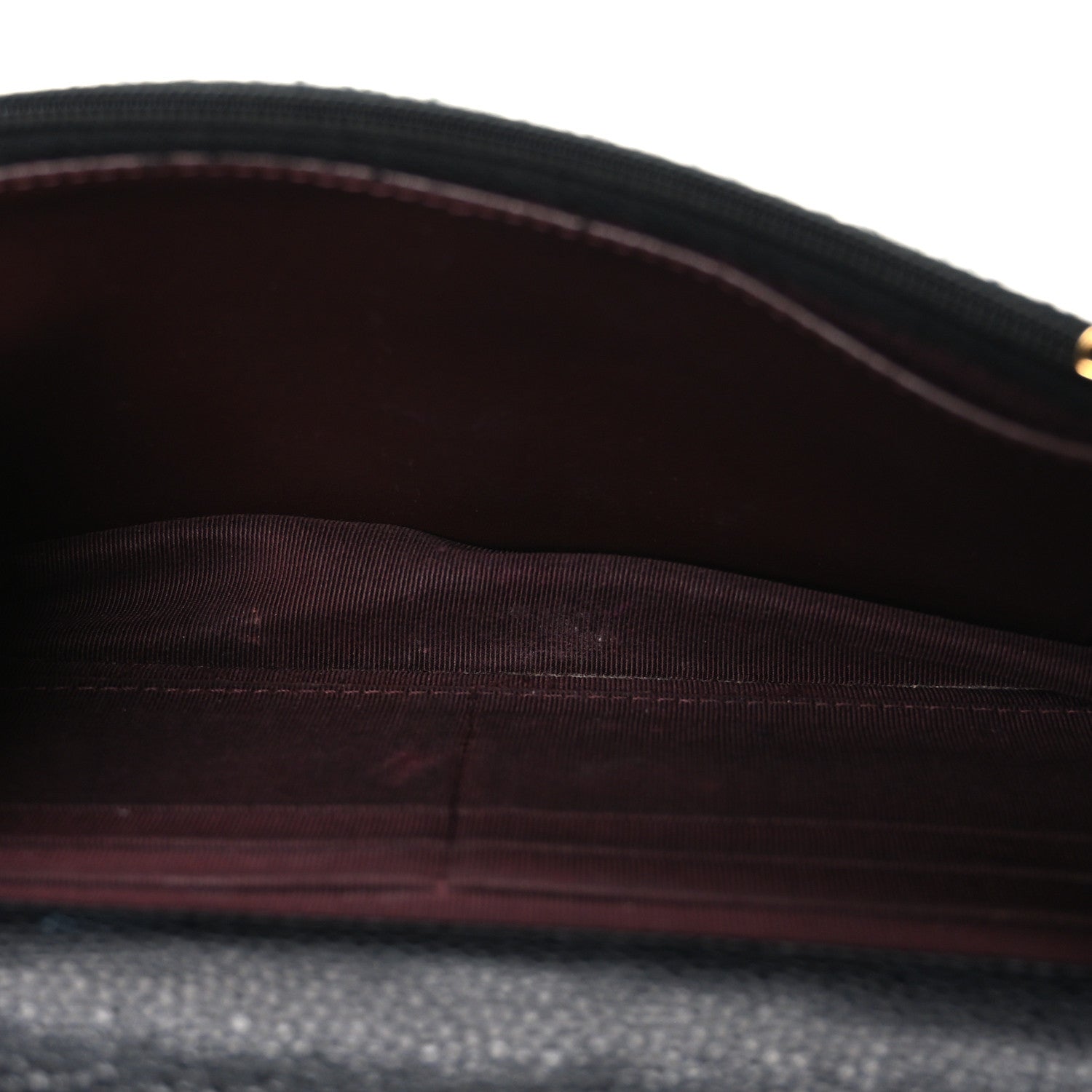 Caviar Quilted Wallet On Chain WOC Black Black