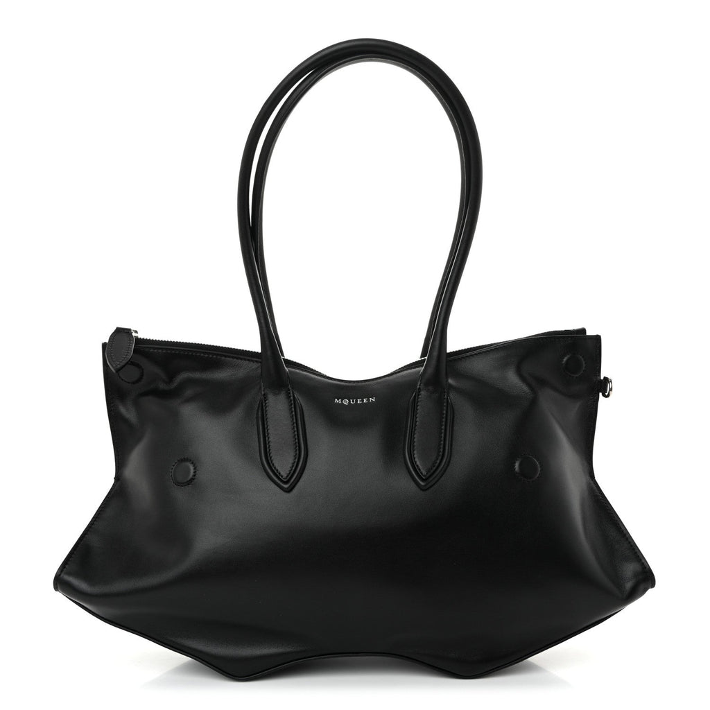 Calfskin The Manta Bag Black Black