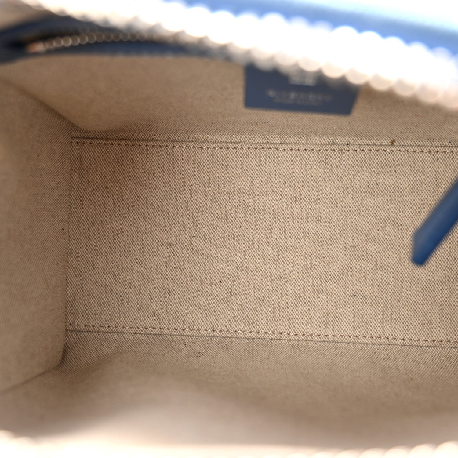 Denim Calfskin 4G Mini Antigona Blue