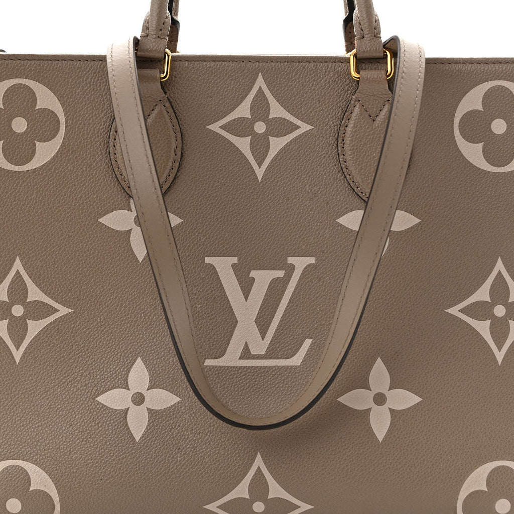 Empreinte Monogram Giant Onthego MM Tourterelle Creme