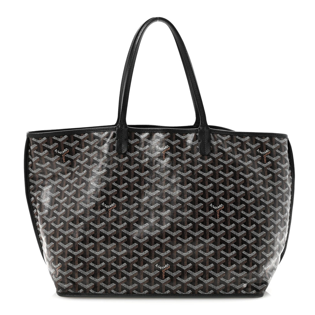 Goyardine Reversible Anjou PM Black Black