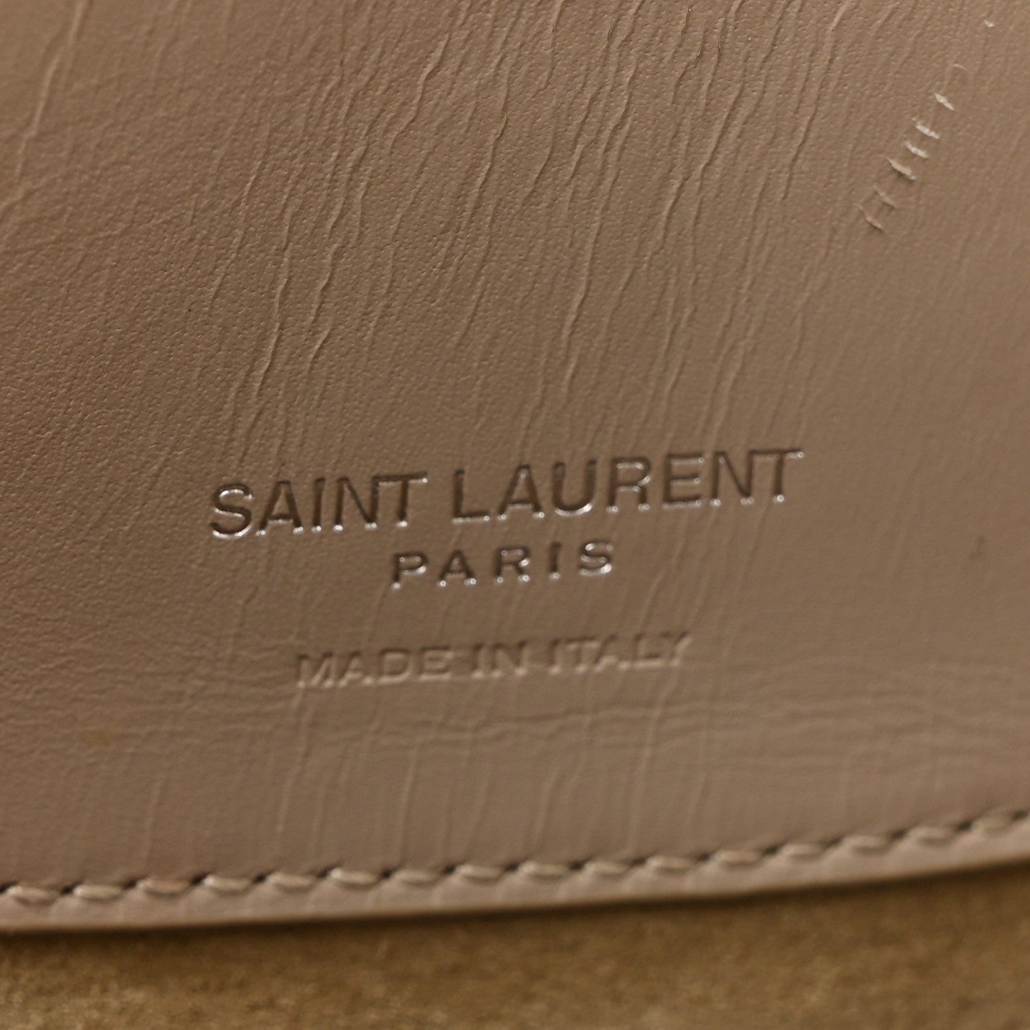 Shiny Calfskin Le 37 Small Bucket Bag Sea Salt