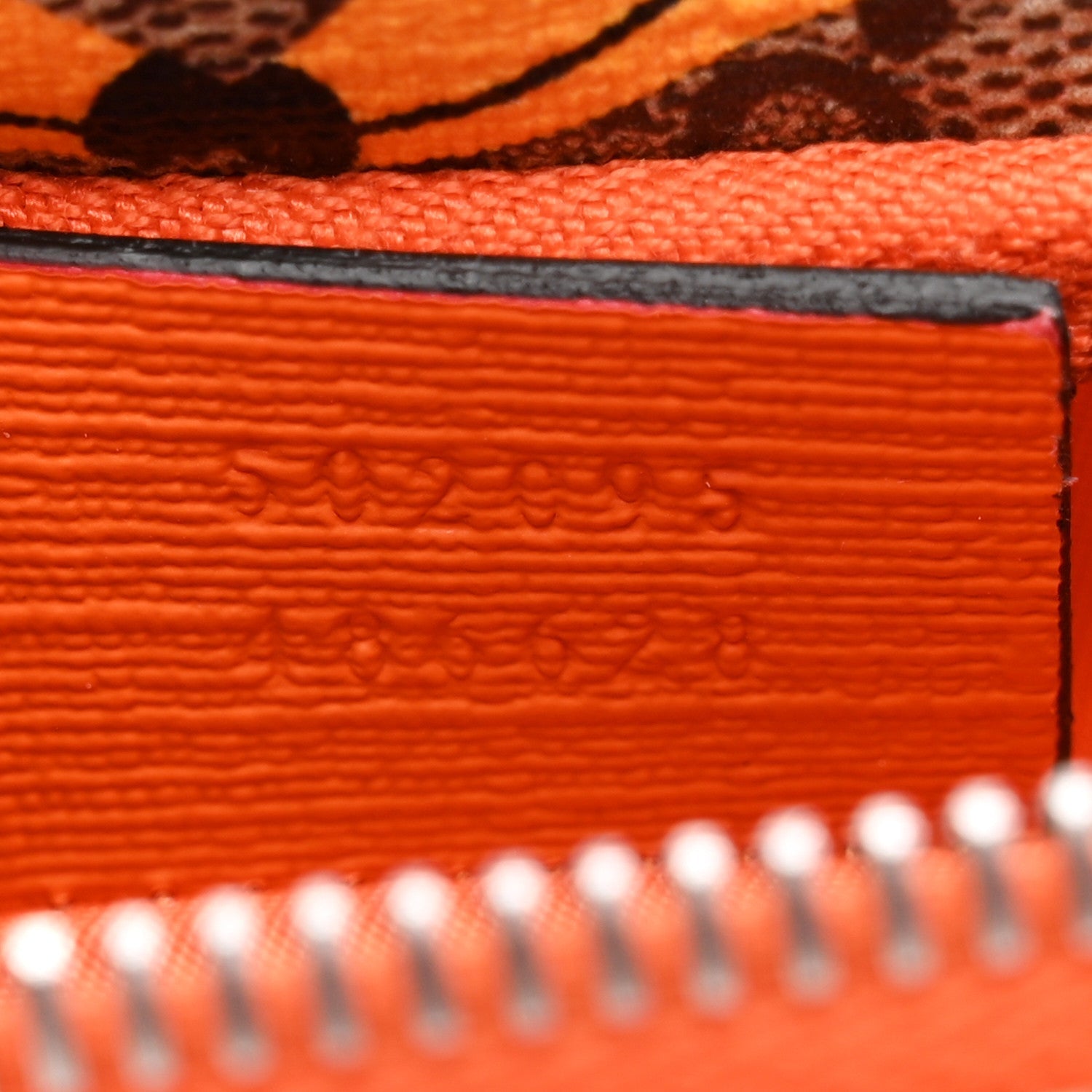 GG Supreme Monogram Banana Childrens Belt Bag Beige Ebony Multicolor Carrot Orange