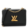 Epi Twist Shoulder Bag MM Black