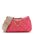 Calfskin GG Matelasse Chain Handbag Rhodamine Pink Natural