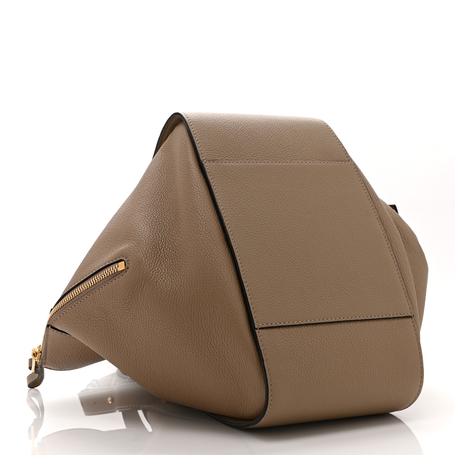 Calfskin Small Hammock Shoulder Bag Sand Mink