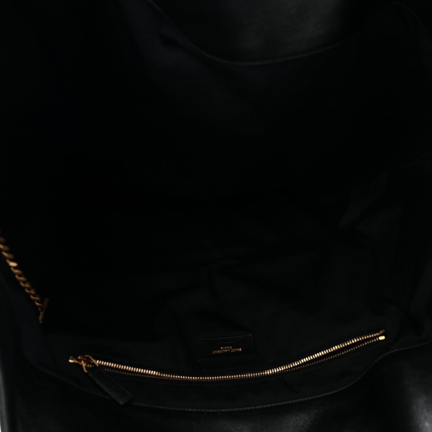 Lambskin Quilted Maxi Icare Shopping Tote Black