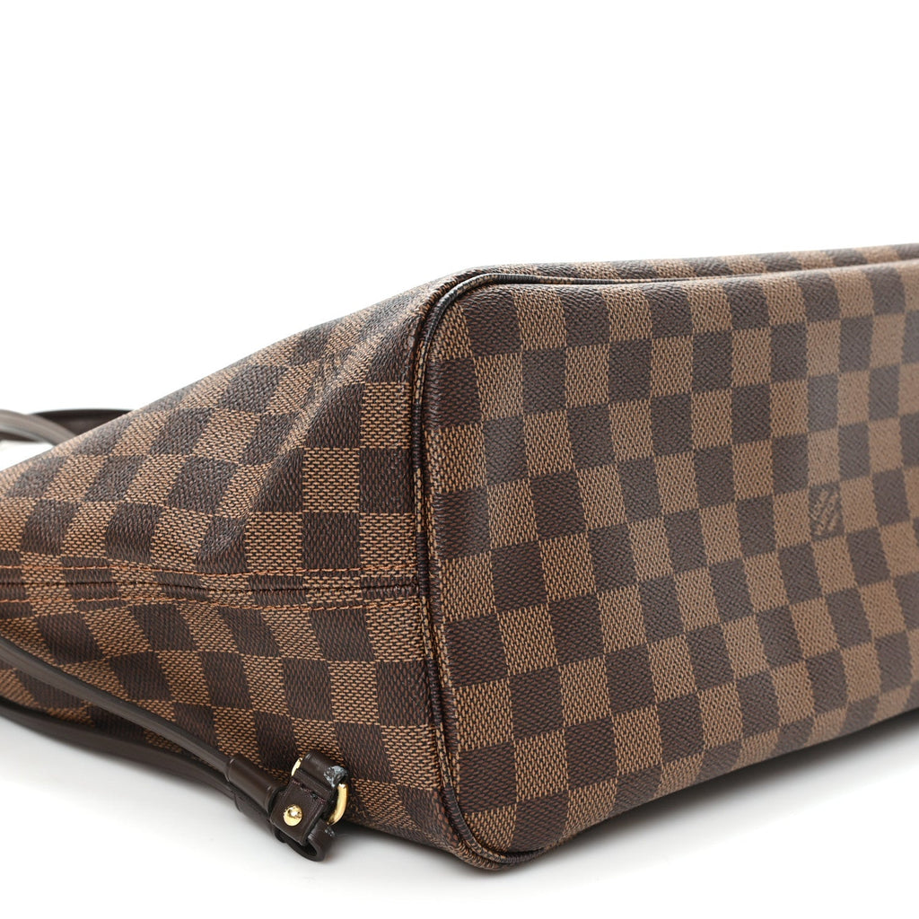 Damier Ebene Neo Neverfull MM Rose Ballerine