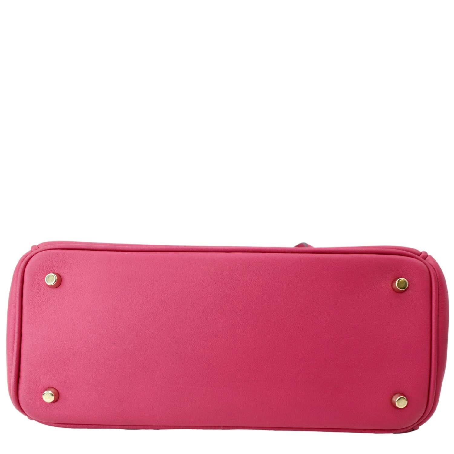 CHRISTIAN DIOR Diorissimo Leather Medium Tote Bag Pink