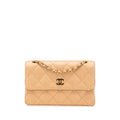 Chanel Coco Mark Wild Stitch Calfskin Chain Shoulder Bag