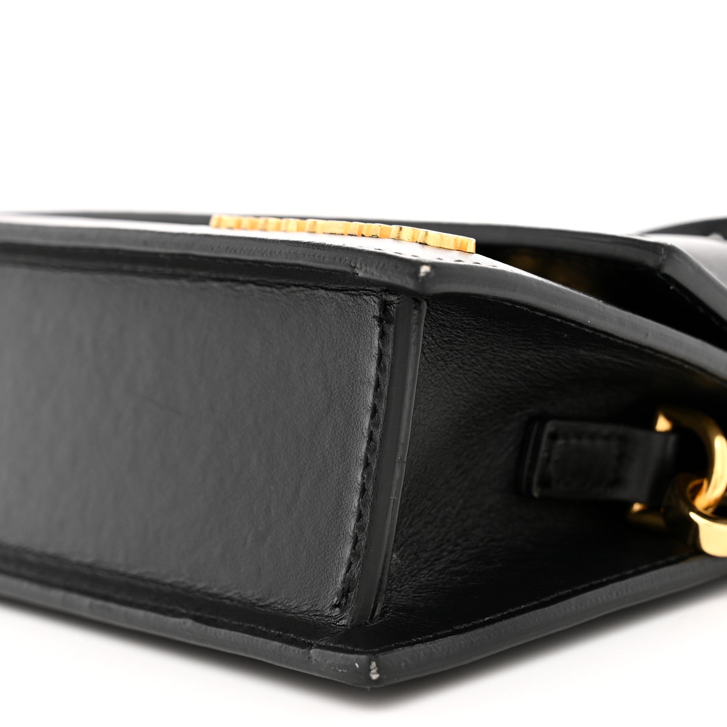 Smooth Calfskin Le Chiquito Long Black