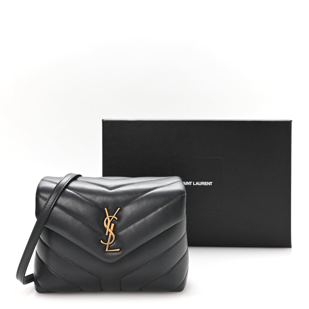 Calfskin Y Quilted Monogram Toy Loulou Crossbody Bag Storm