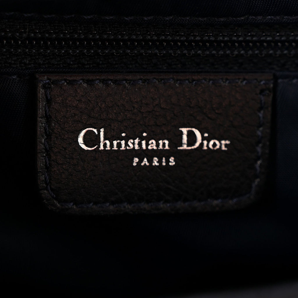 Denim Monogram Flight Saddle Bag