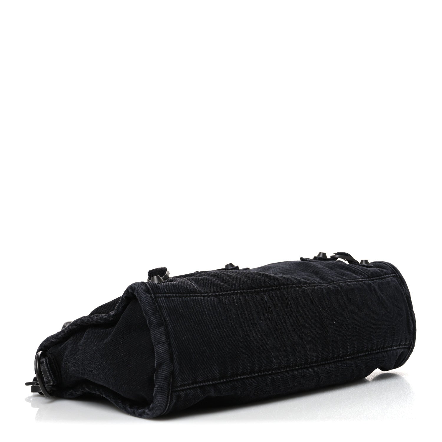 Washed Denim Classic Hardware Small Le City Black