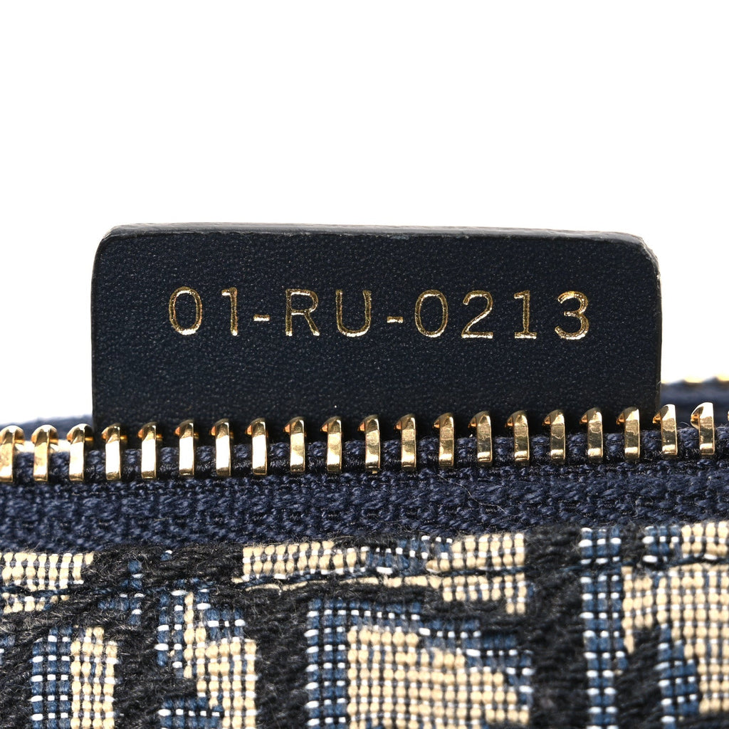 Oblique Dior Club Bag Blue