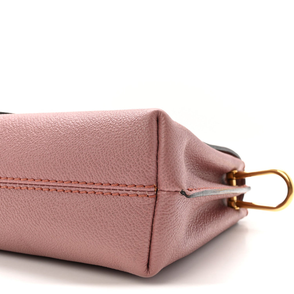 Soft Grain Calfskin Small Medley Crossbody Dusty Pink