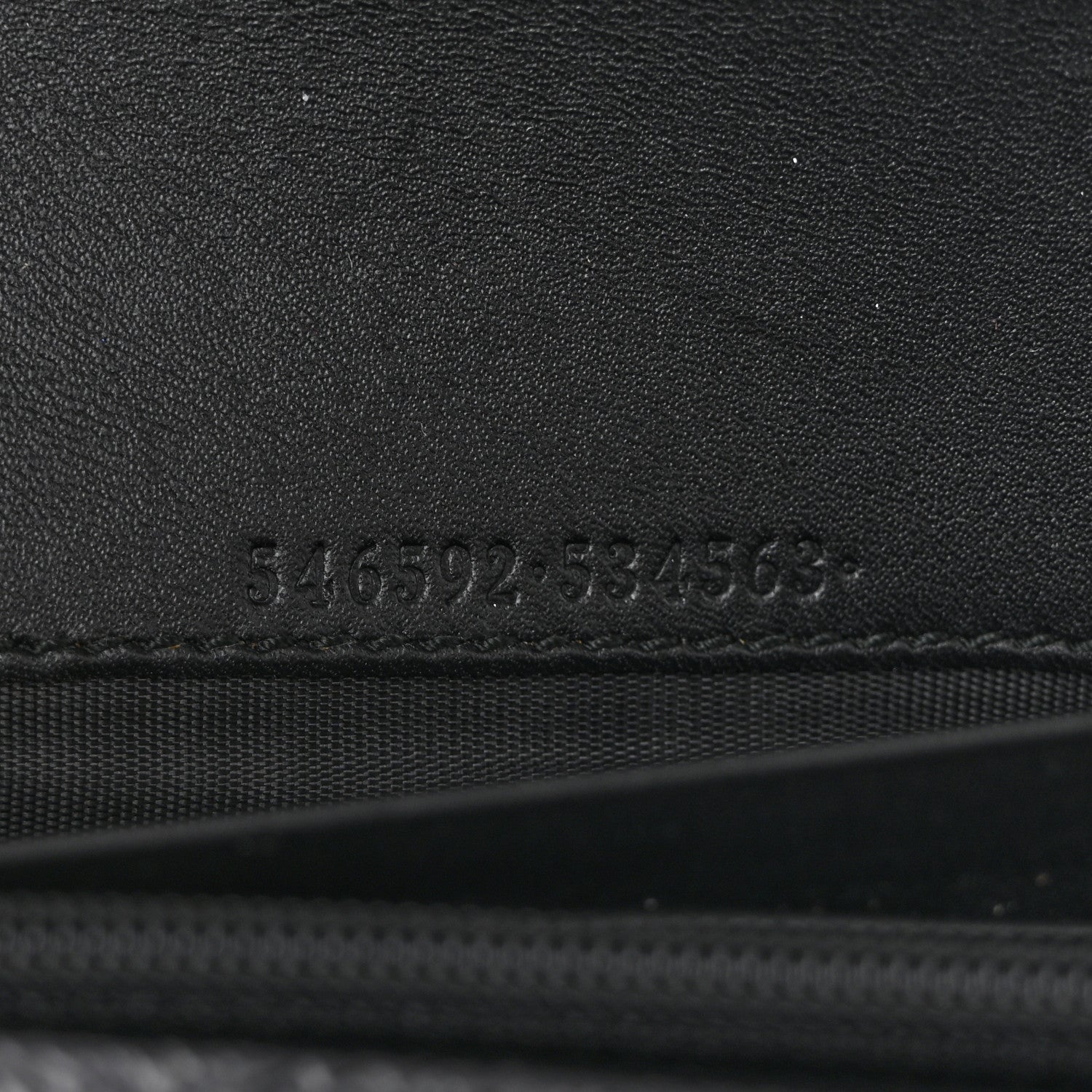 Suede Patent Web Ophidia Wallet On Chain Black