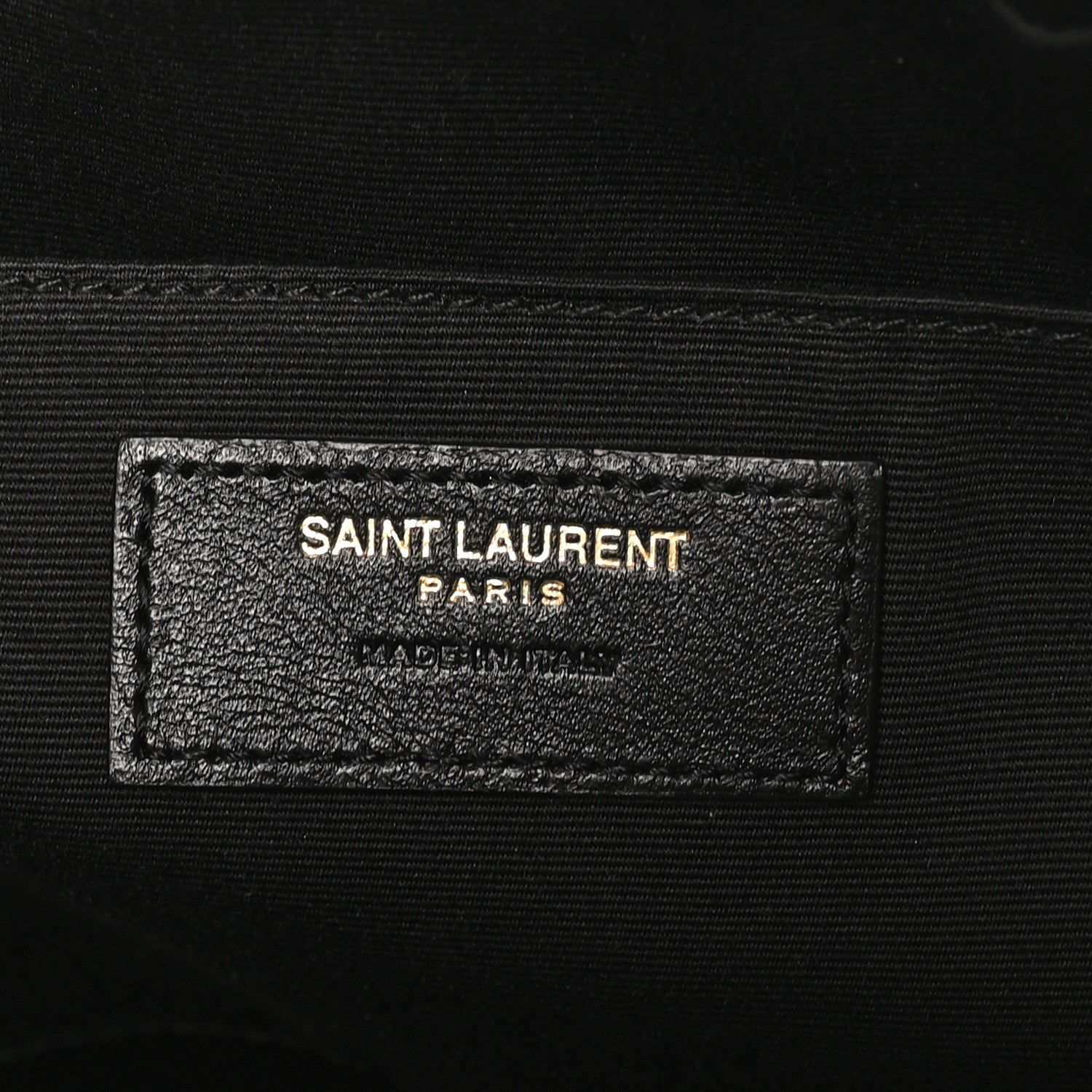 Calfskin Matelasse Monogram Lou Camera Bag Black