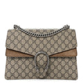 GG Supreme Monogram Medium Dionysus Shoulder Bag Taupe