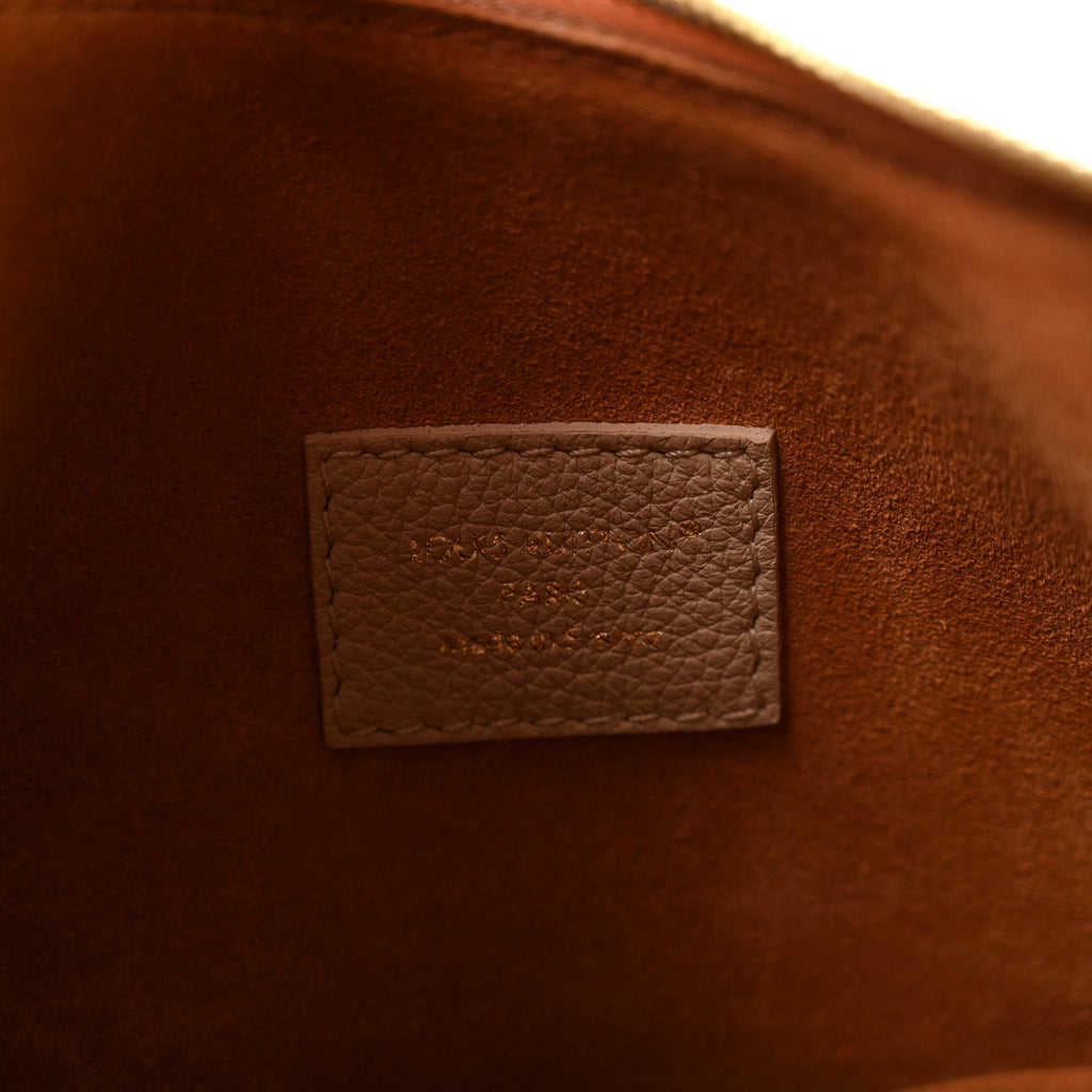 Calfskin Low Key Cookie MM Walnut