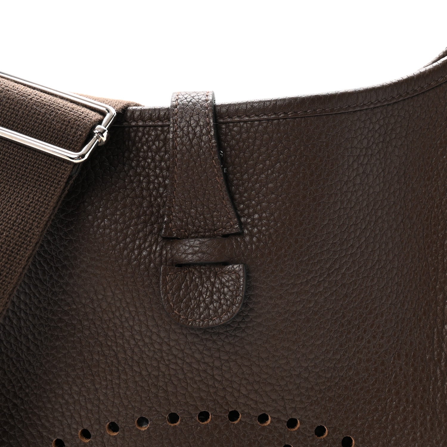 Taurillon Clemence EVELYNE III PM Chocolate