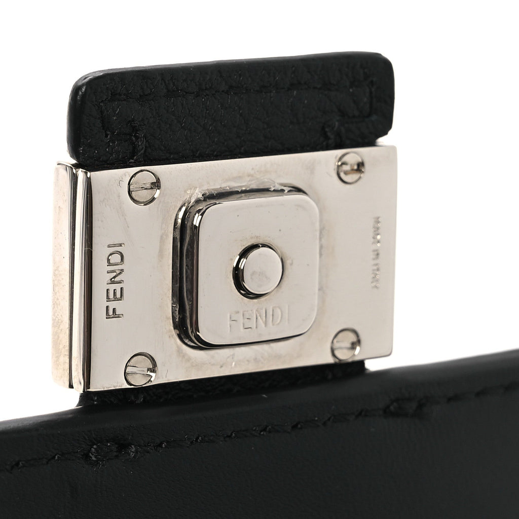 Cuoio Romano Micro Flat Baguette Black