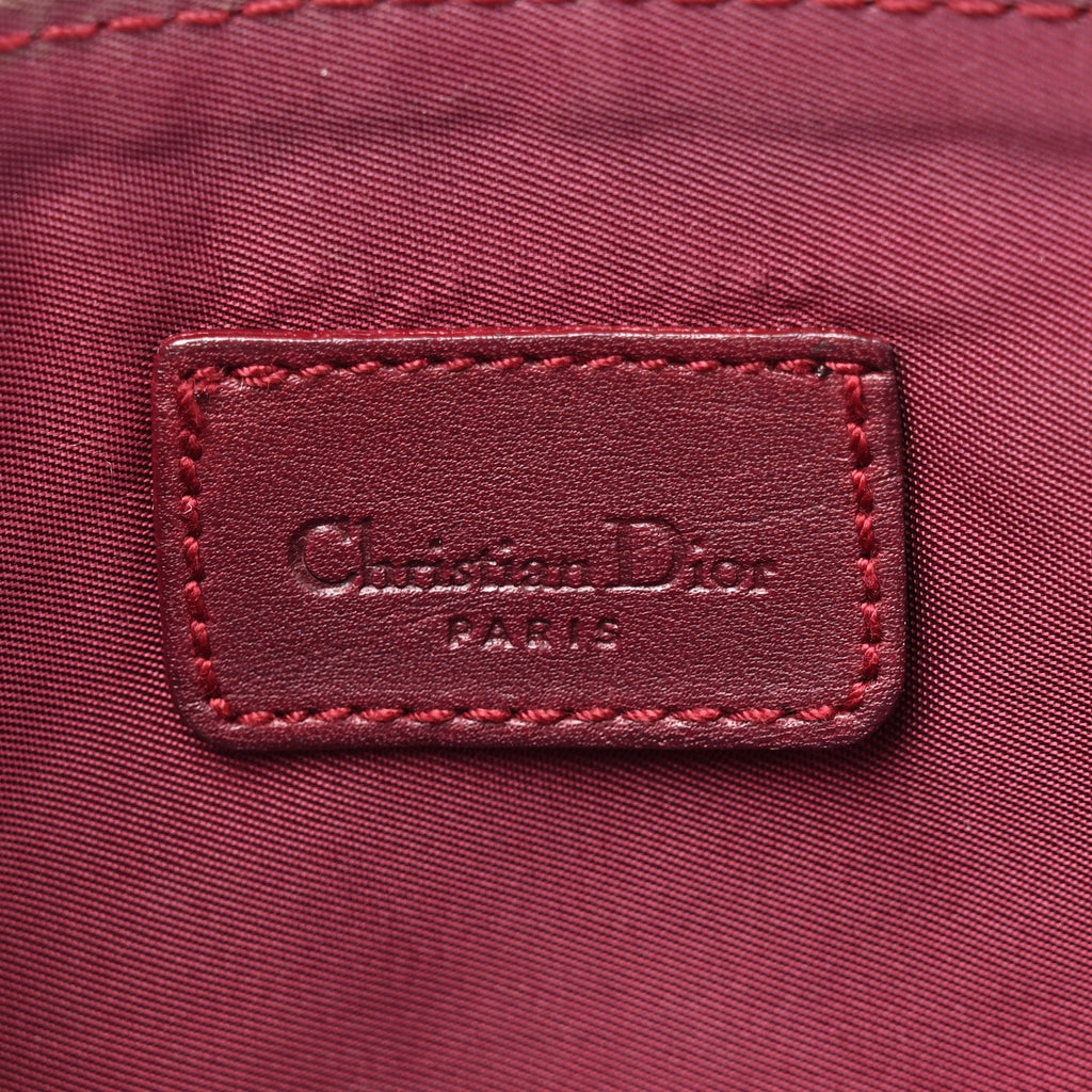 Monogram Mini Saddle Pochette Burgundy