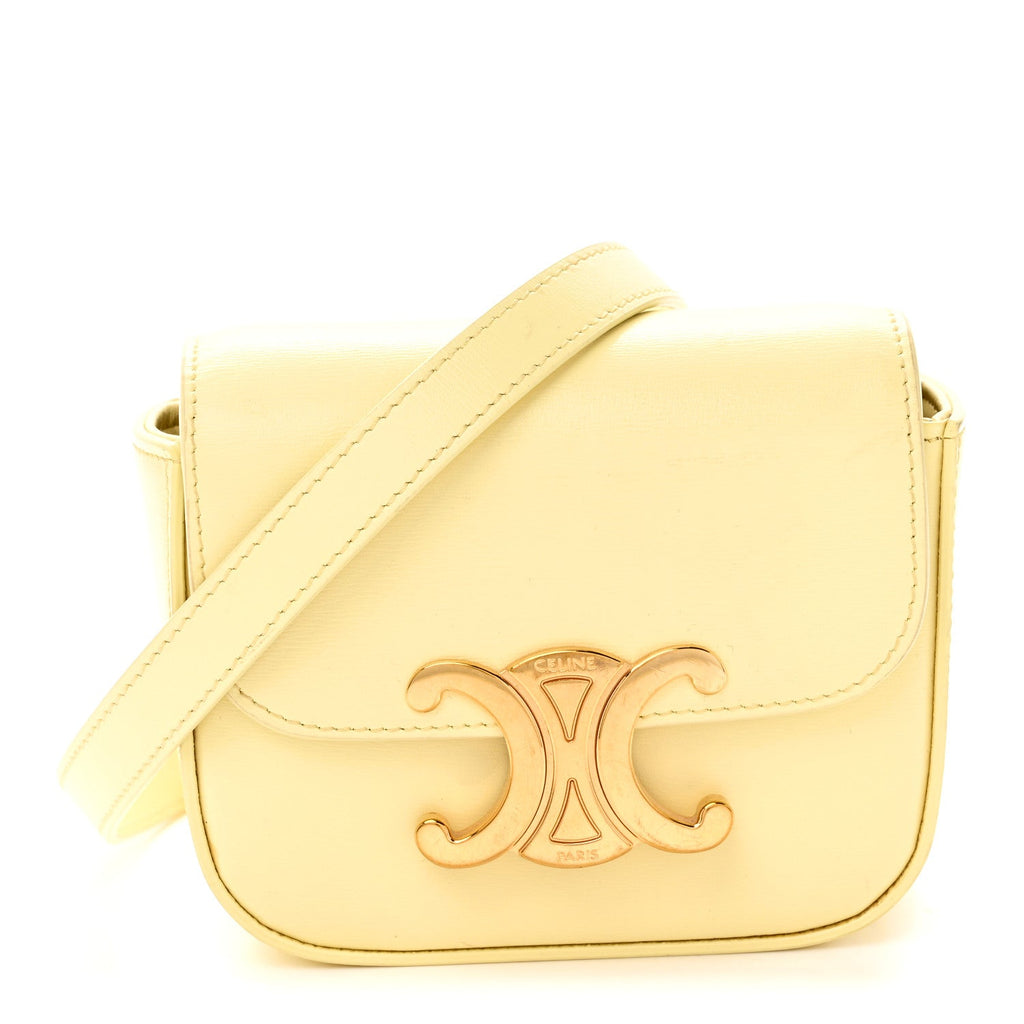 Shiny Calfskin Mini Claude Pollen