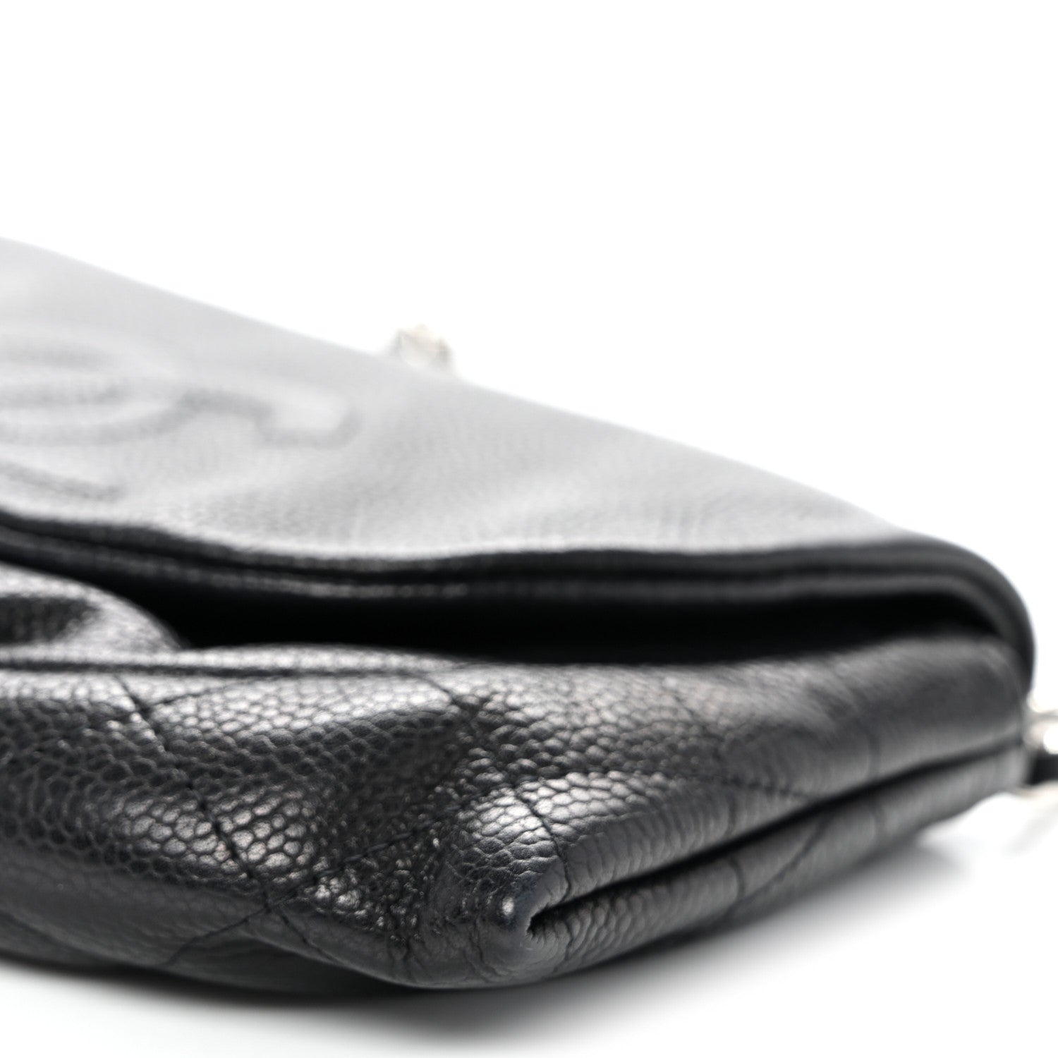 Caviar Half Moon Wallet On Chain WOC Black