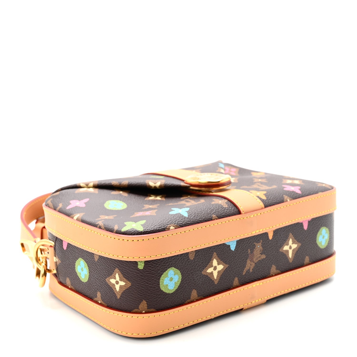 X TYLER THE CREATOR Monogram Craggy Envelope Messenger Chocolate