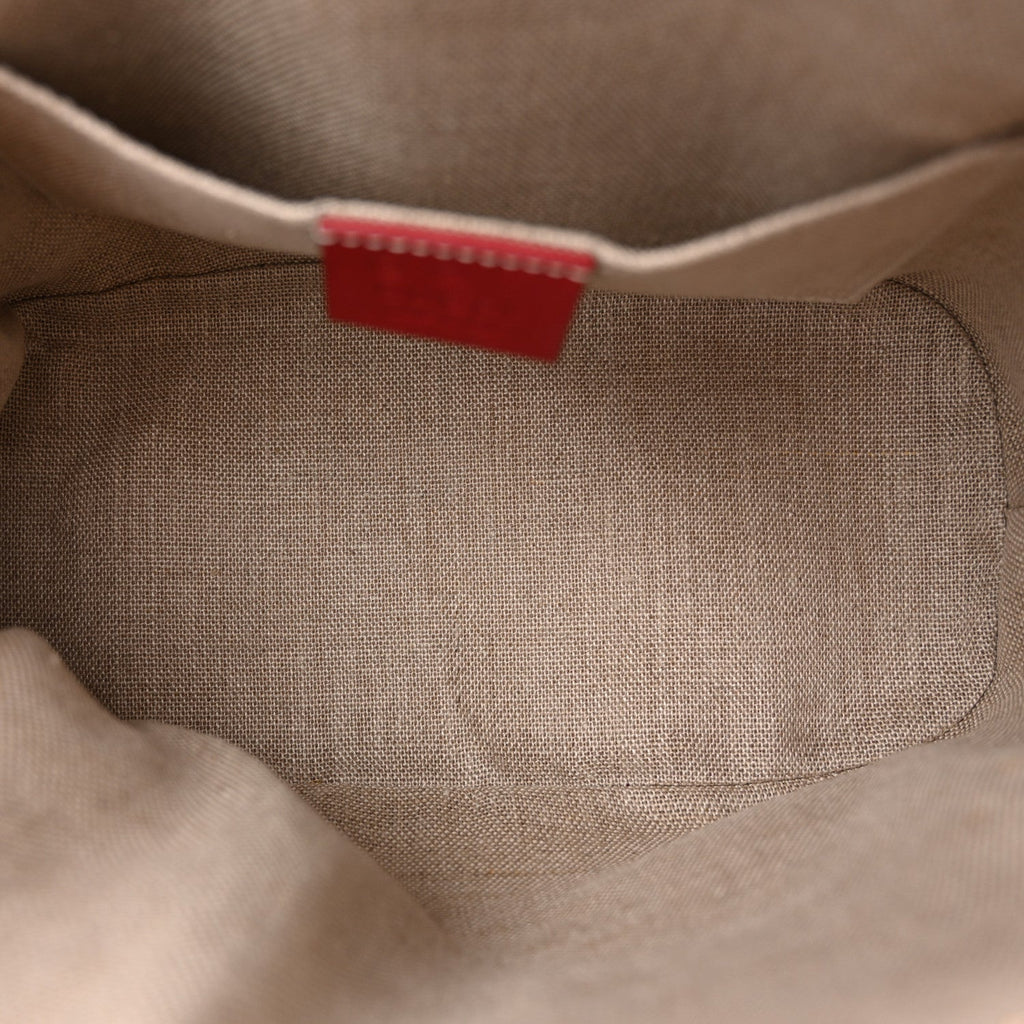 Soft Microguccissima Mini Dome Bag Rosso