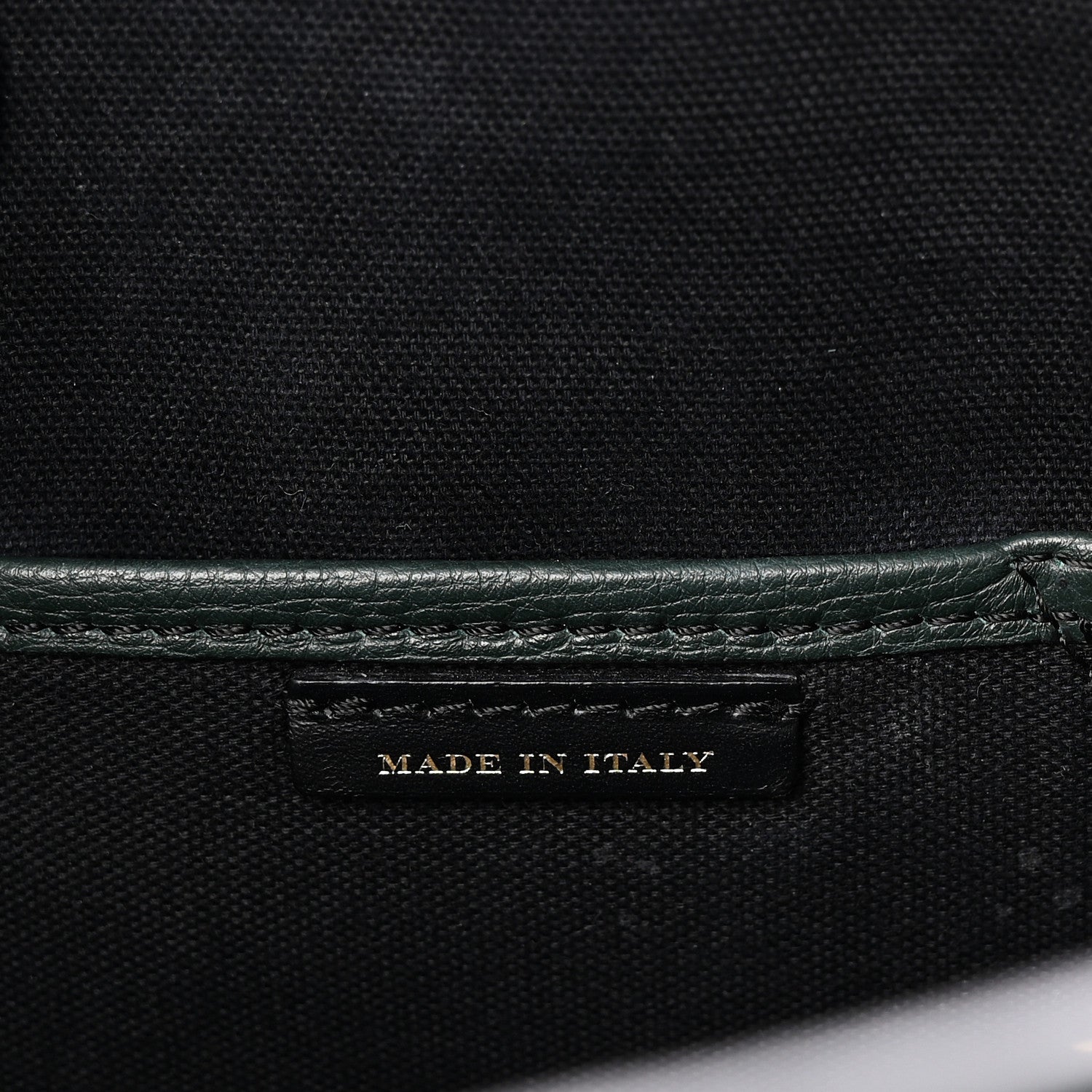 Derby Calfskin House Check Large Banner Tote Dark Bottle Green