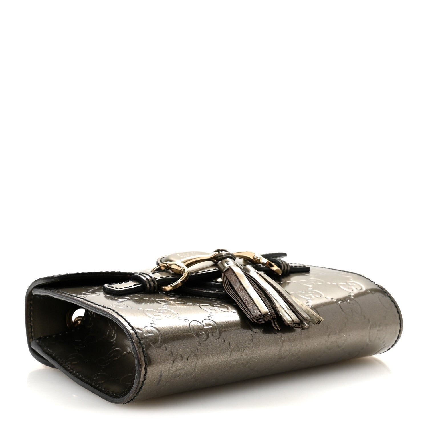 Shine Guccissima Mini Emily Chain Shoulder Bag Sasso