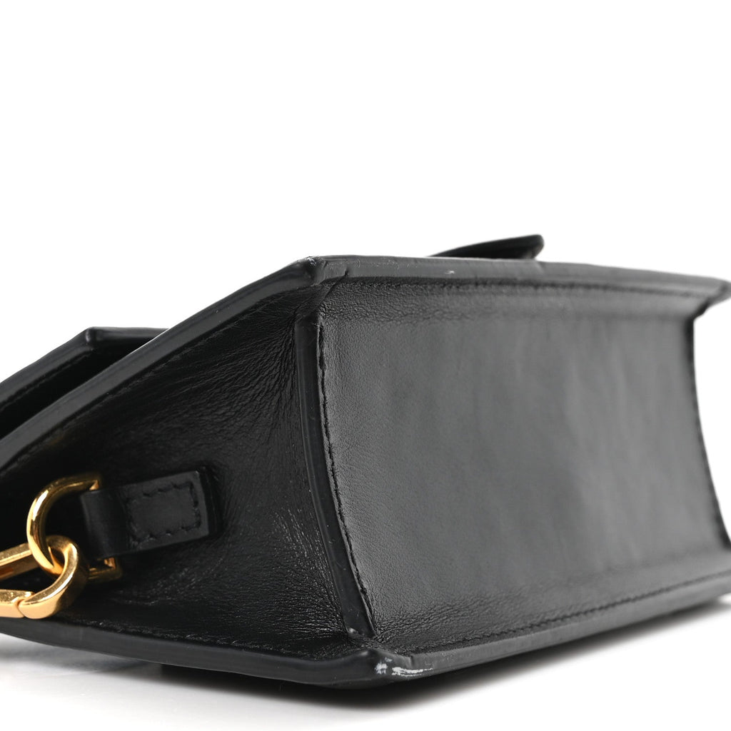 Smooth Calfskin Le Bambino Black