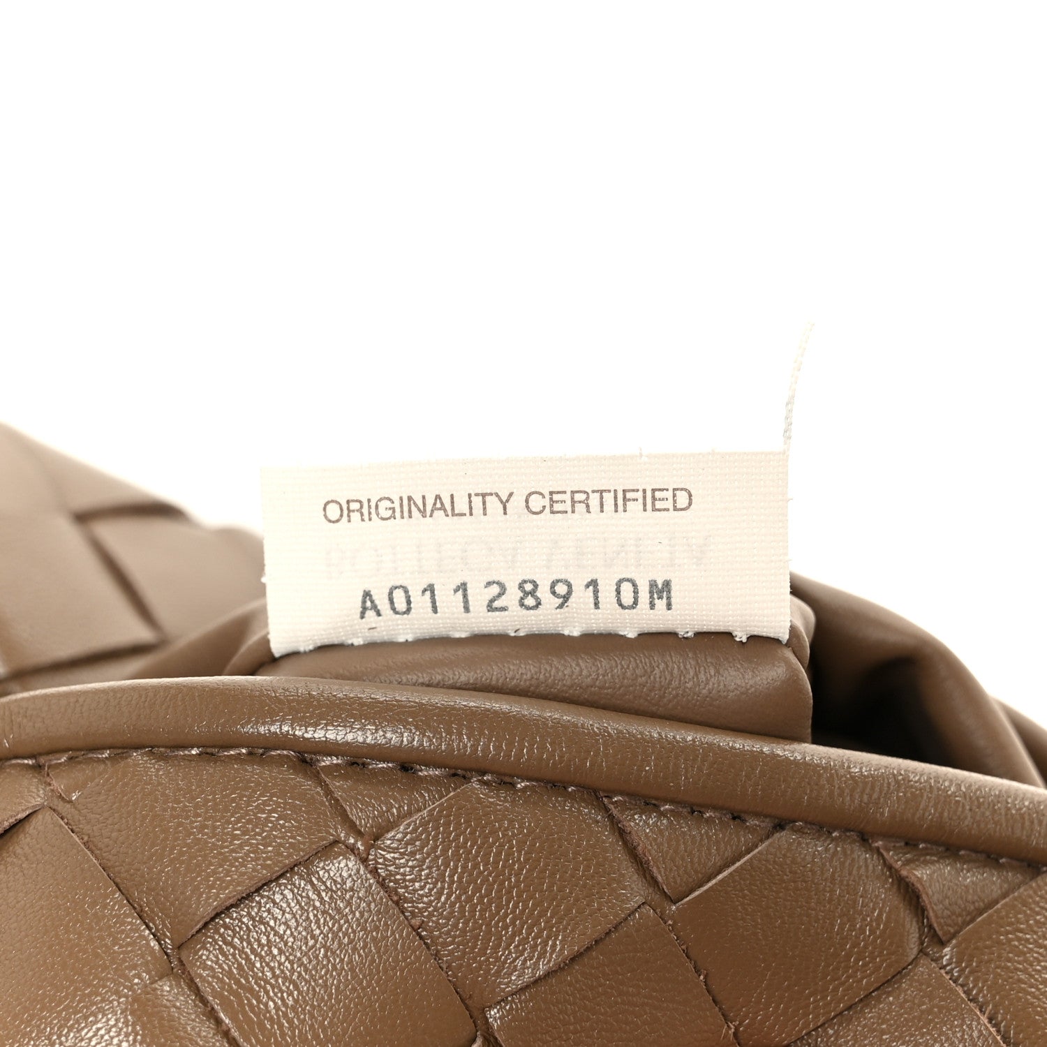 Calfskin Intrecciato Small Hop Pinecone