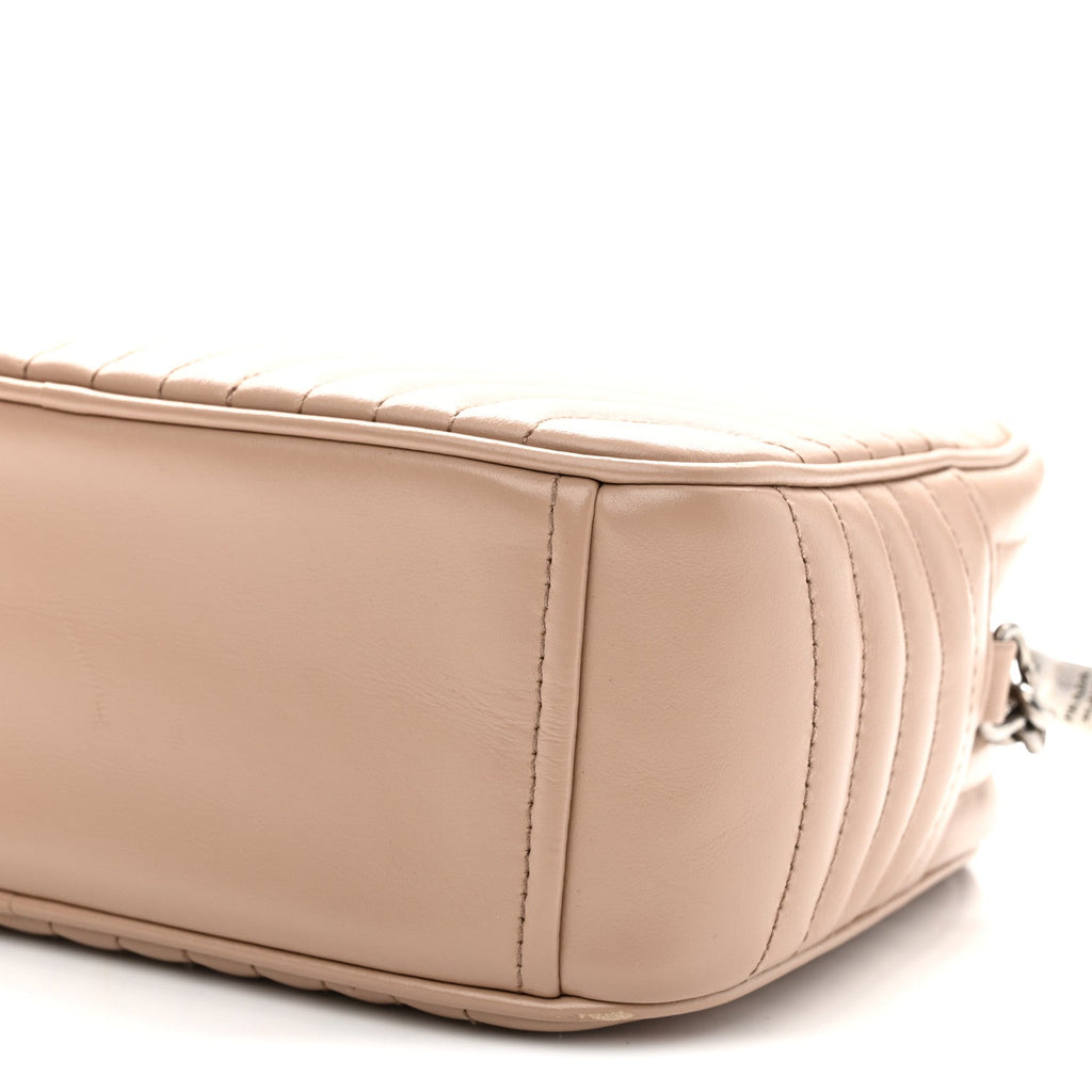 Soft Calfskin Diagramme Camera Bag Cipria