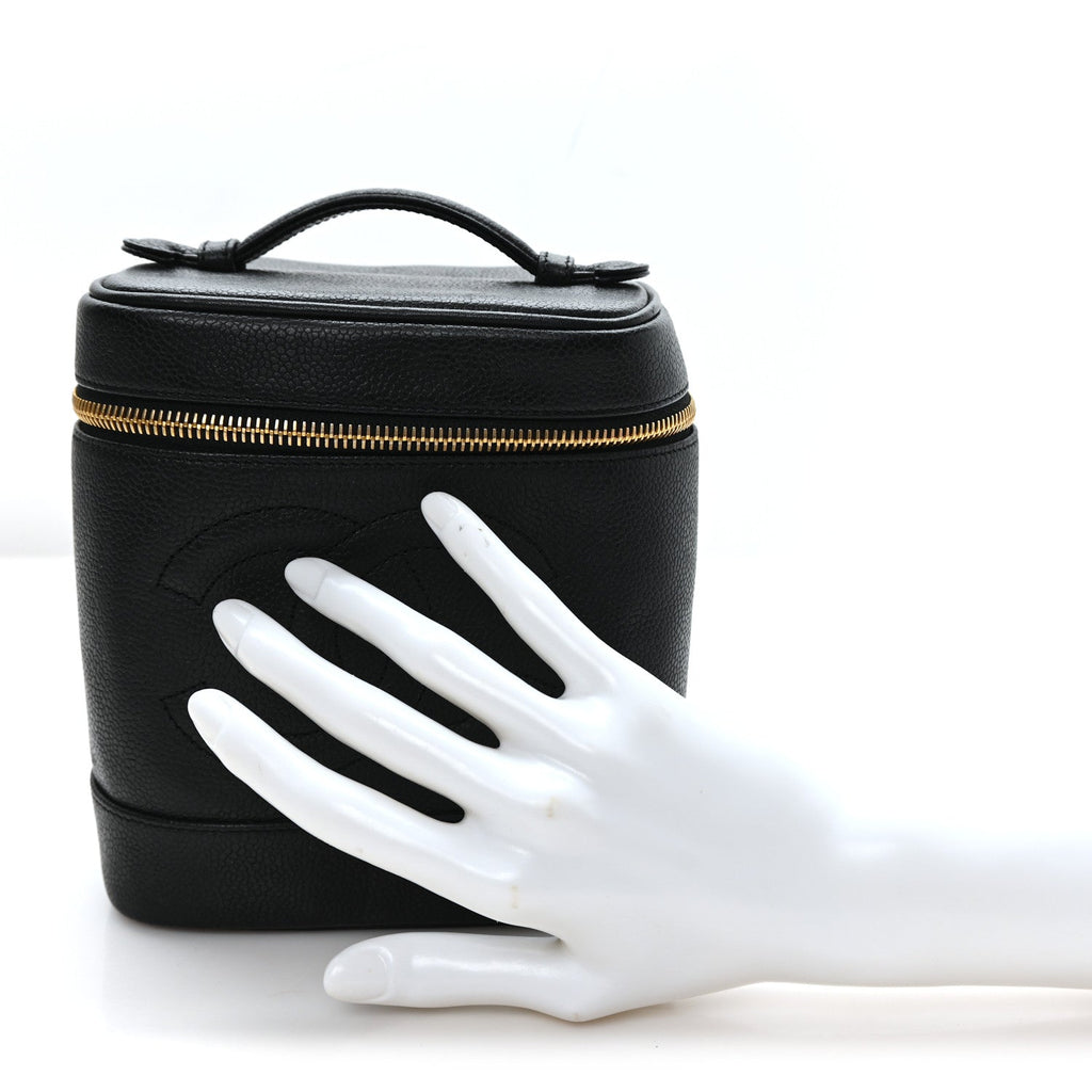 Caviar Vanity Cosmetic Case Black