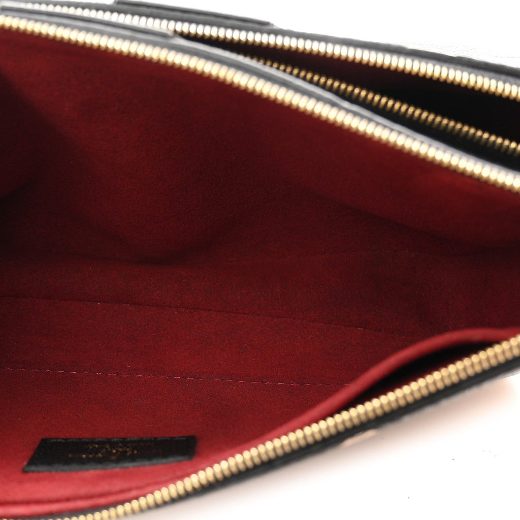 Empreinte Monogram Giant Multi Pochette Accessories Black Beige