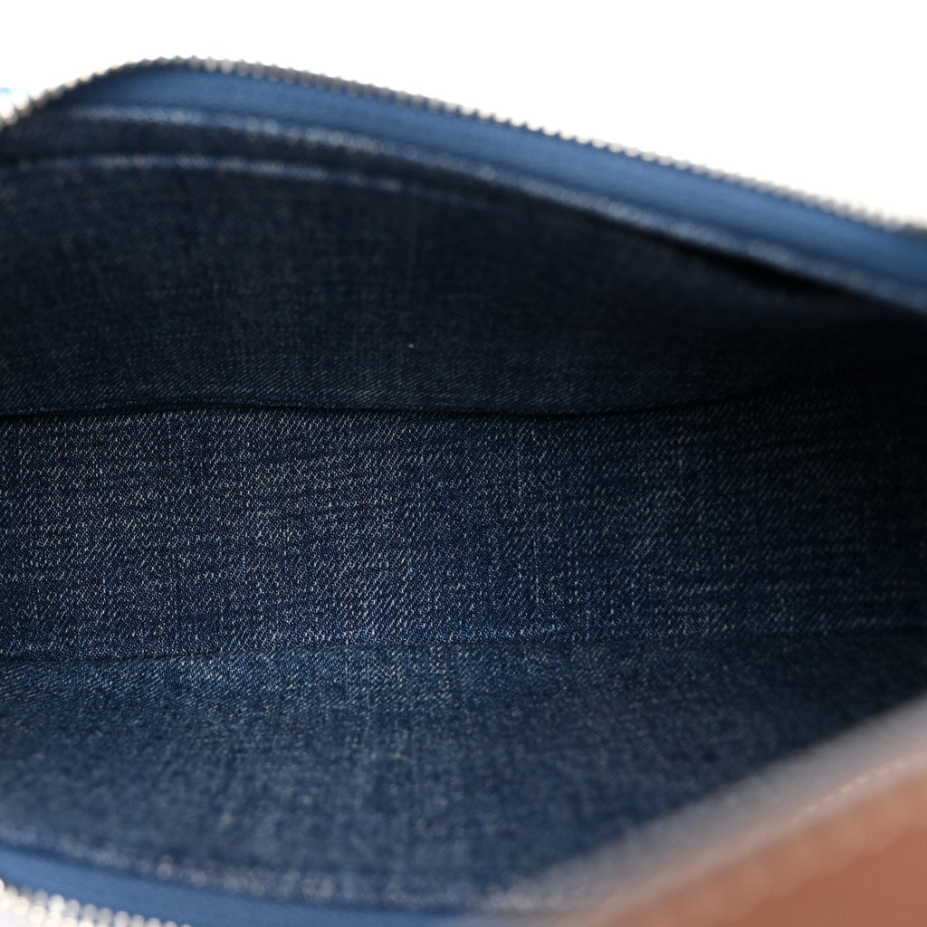 Denim Triomphe Ava Shoulder Bag Blue