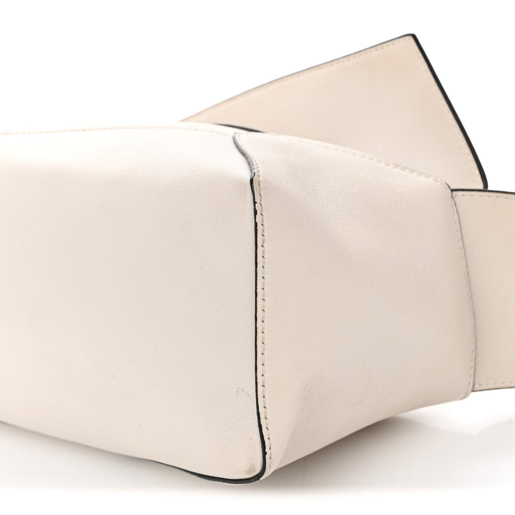 Calfskin Puzzle Hobo White