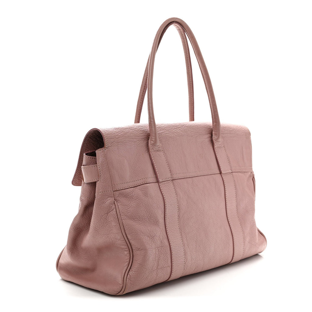 Classic Grain Calfskin Bayswater Powder Pink
