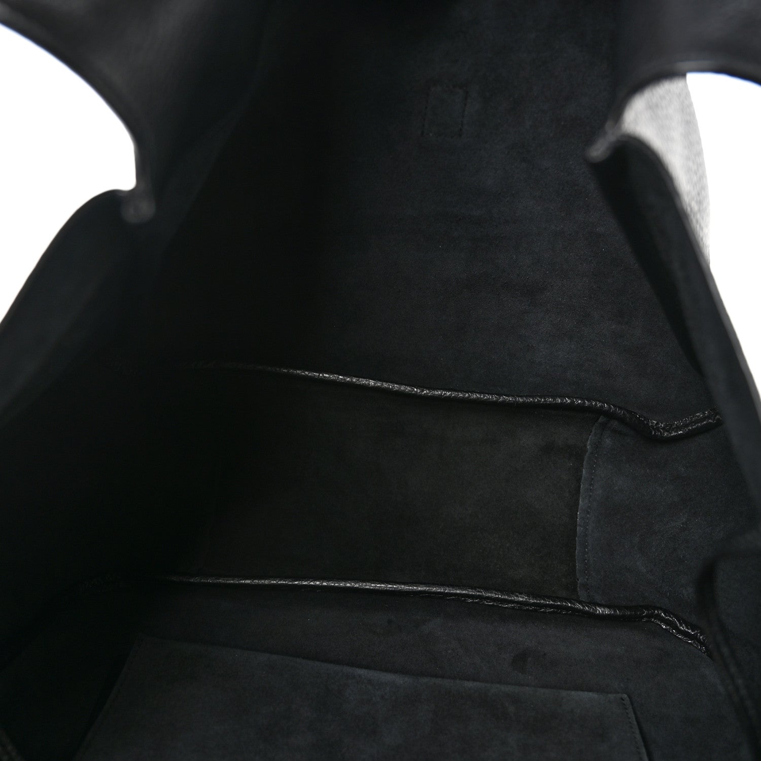 Grained Deerskin Bea Tote Black