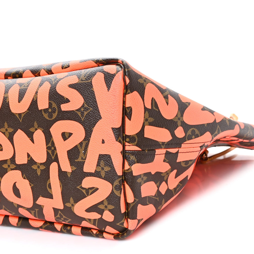 Monogram Graffiti Neverfull GM Orange