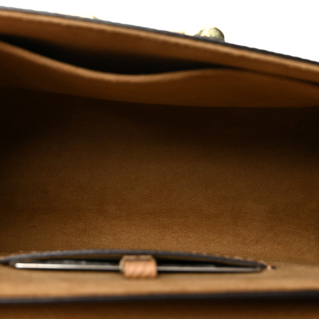 Epi Twist Shoulder Bag MM Camel