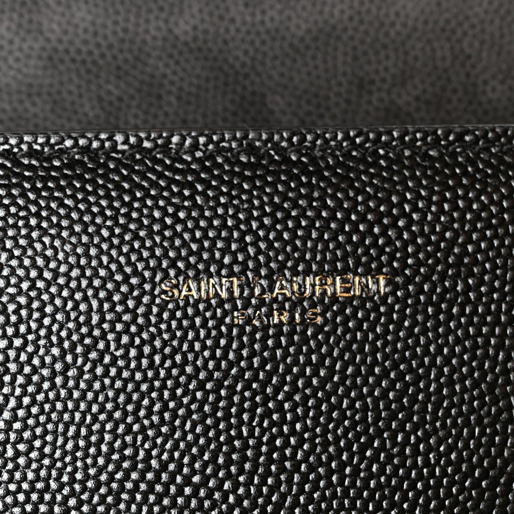 Grain de Poudre Mini Classic Monogram Cassandra Top Handle Black