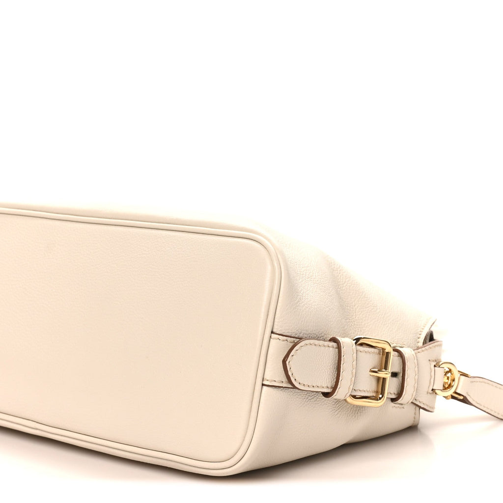 Glace Calfskin Medium Signet Tote Talco