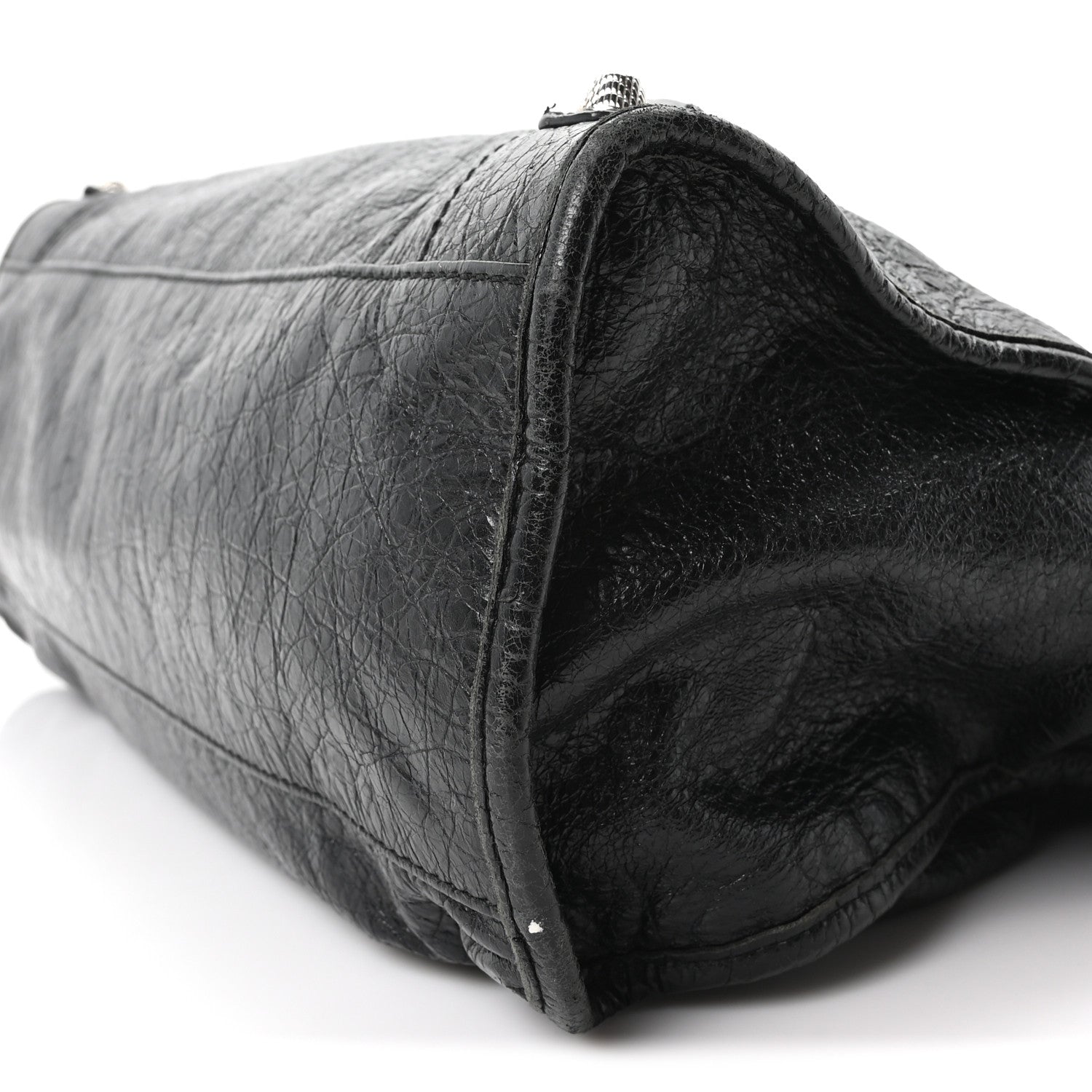 Agneau Giant 12 Silver Hardware City Black